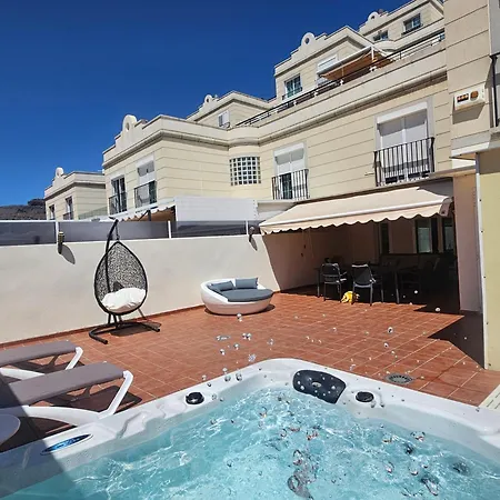 Modern House With Large Chill Out Terrace And Jacuzzi * Puerto Rico (Gran Canaria)
